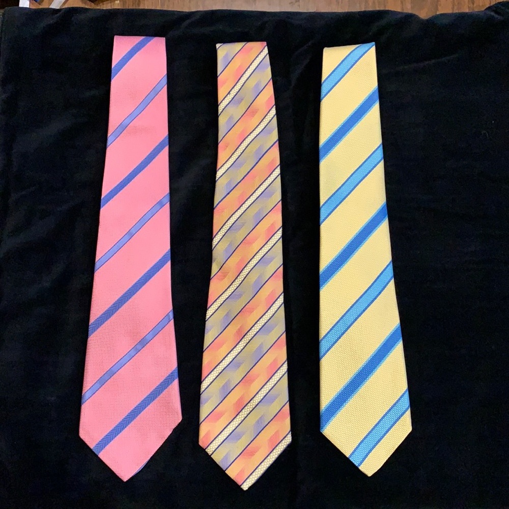 Holland and Sherry 100% silk men’s neck ties Bundle 3 and save!!